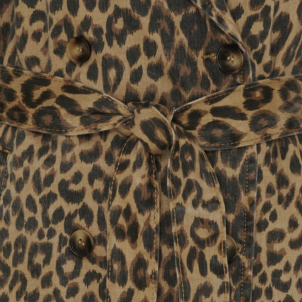 MARTA DU CHATEAU MDCVilaJeans Jacket Jacket Leopard