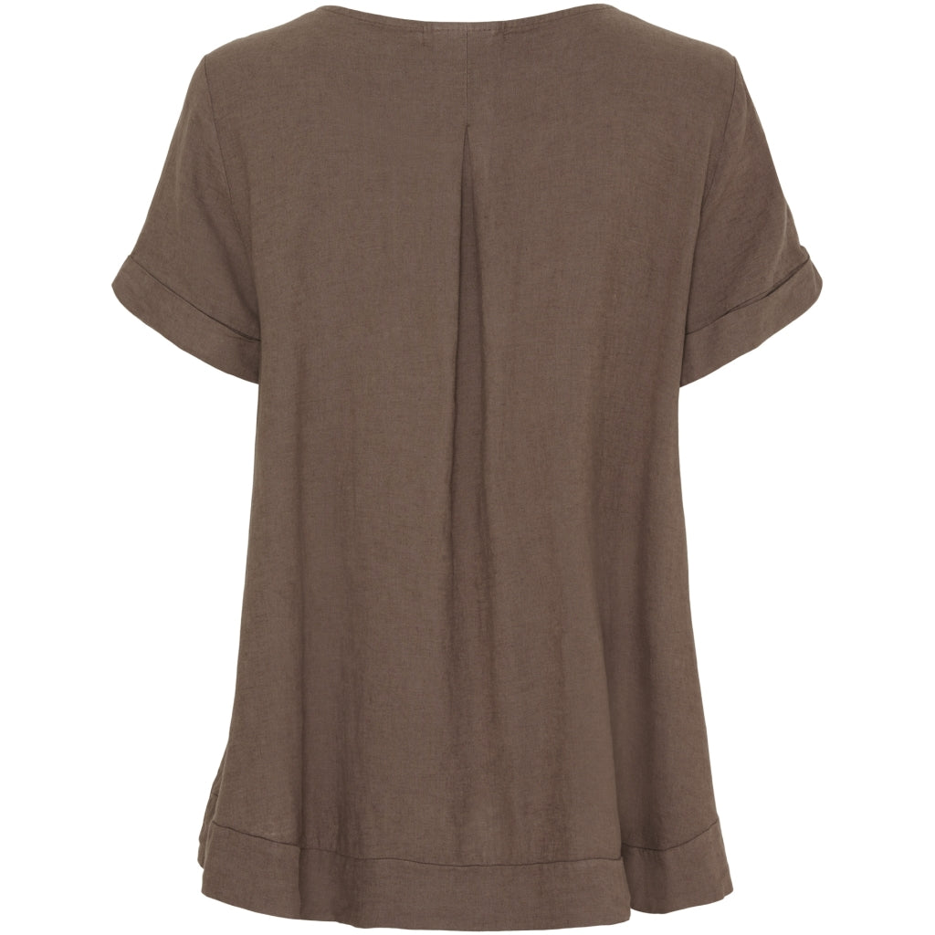 MARTA DU CHATEAU Marta Du Chateau dame bluse MdcNatalie 83893 Blouse Cold brown
