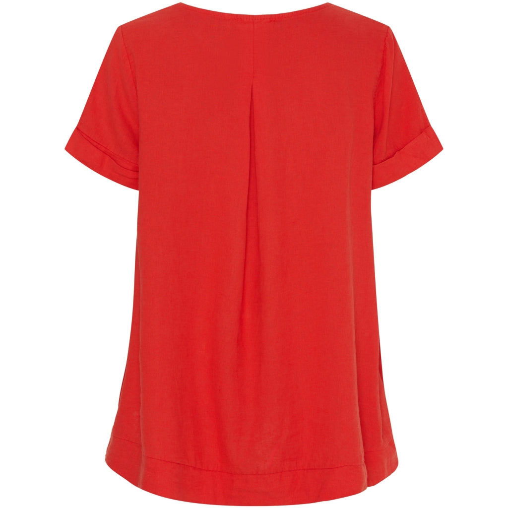 MARTA DU CHATEAU Marta Du Chateau dame bluse MdcNatalie 83893 Blouse Red
