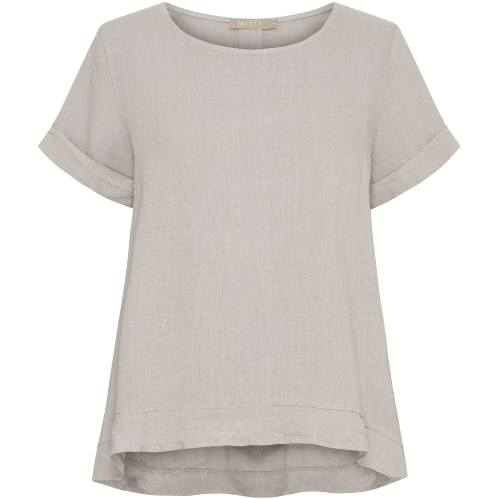 MARTA DU CHATEAU Marta Du Chateau dame bluse MdcNatalie 83893 Blouse Grey