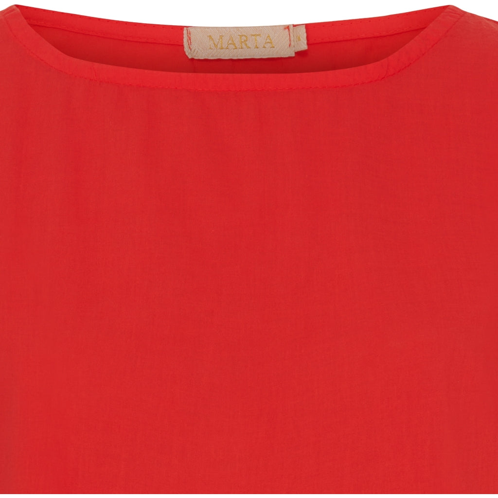 MARTA DU CHATEAU Marta Du Chateau dame top MdcKasimira Top Rosso