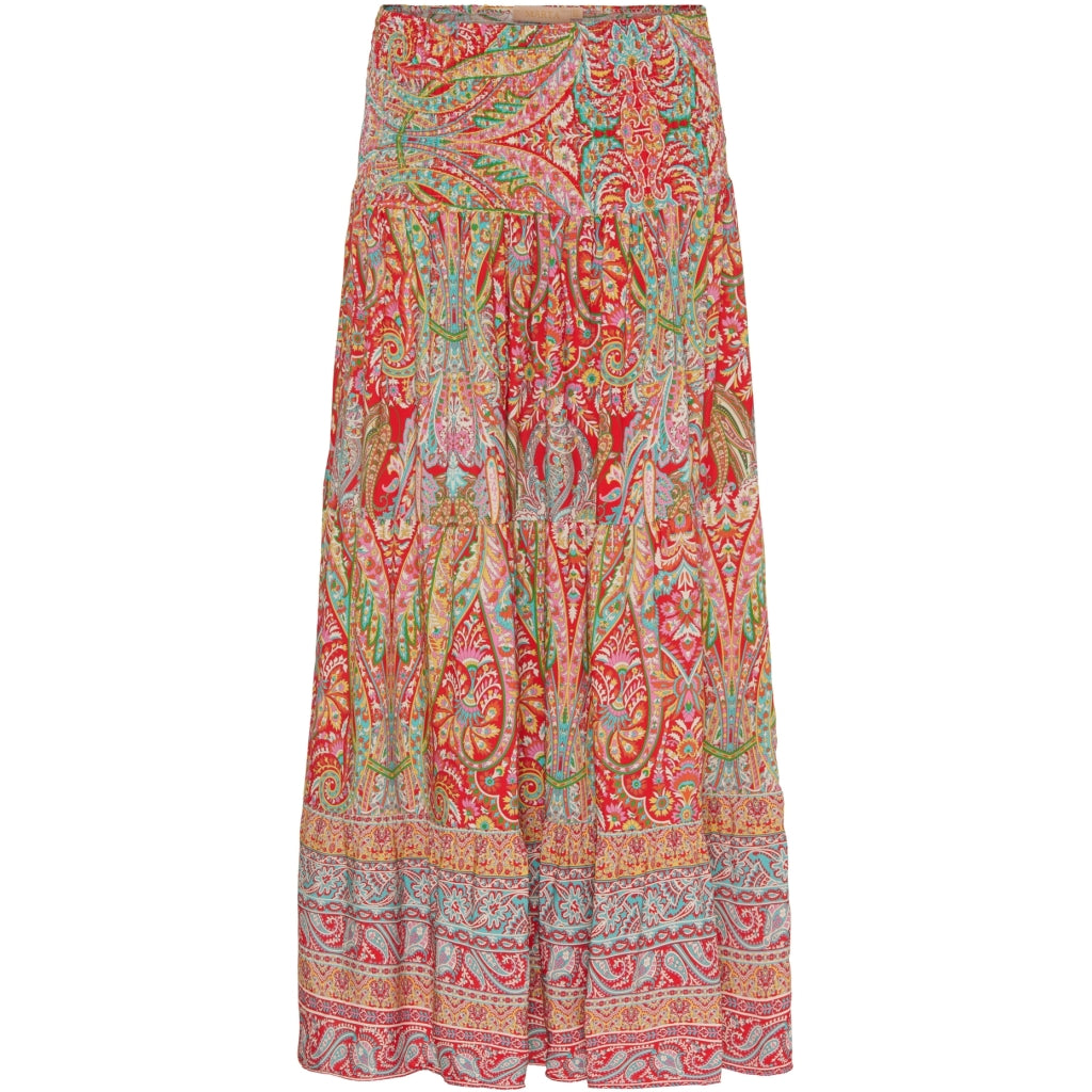 MARTA DU CHATEAU Marta Du Chateau teen nederdel MDCJOSEFINA 5849 teen Skirt 4174PrintRosso