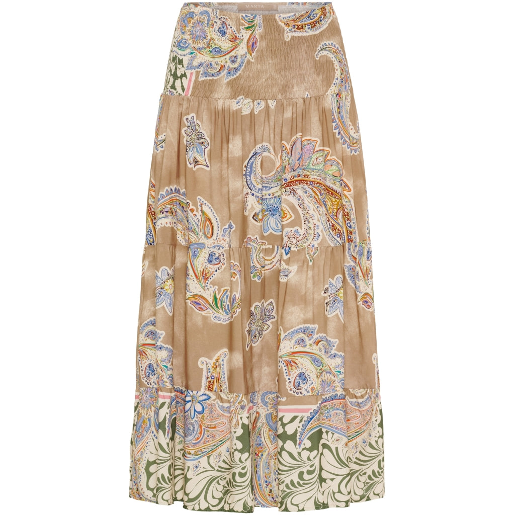 MARTA DU CHATEAU Marta Du Chateau teen nederdel MDCJOSEFINA 5849 teen Skirt Camello7512tpf