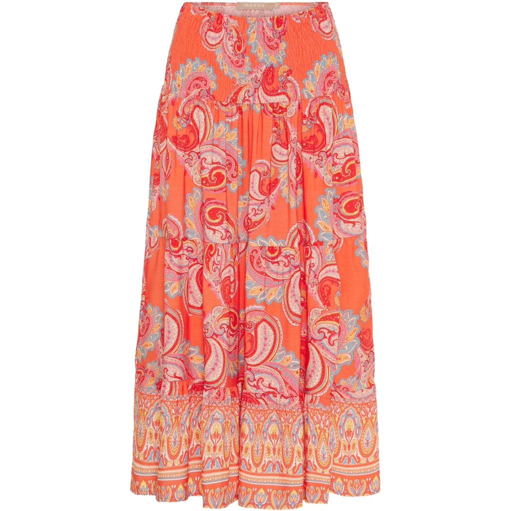 MARTA DU CHATEAU Marta Du Chateau teen nederdel MDCJOSEFINA 5849 teen Skirt Corallo0443tpo