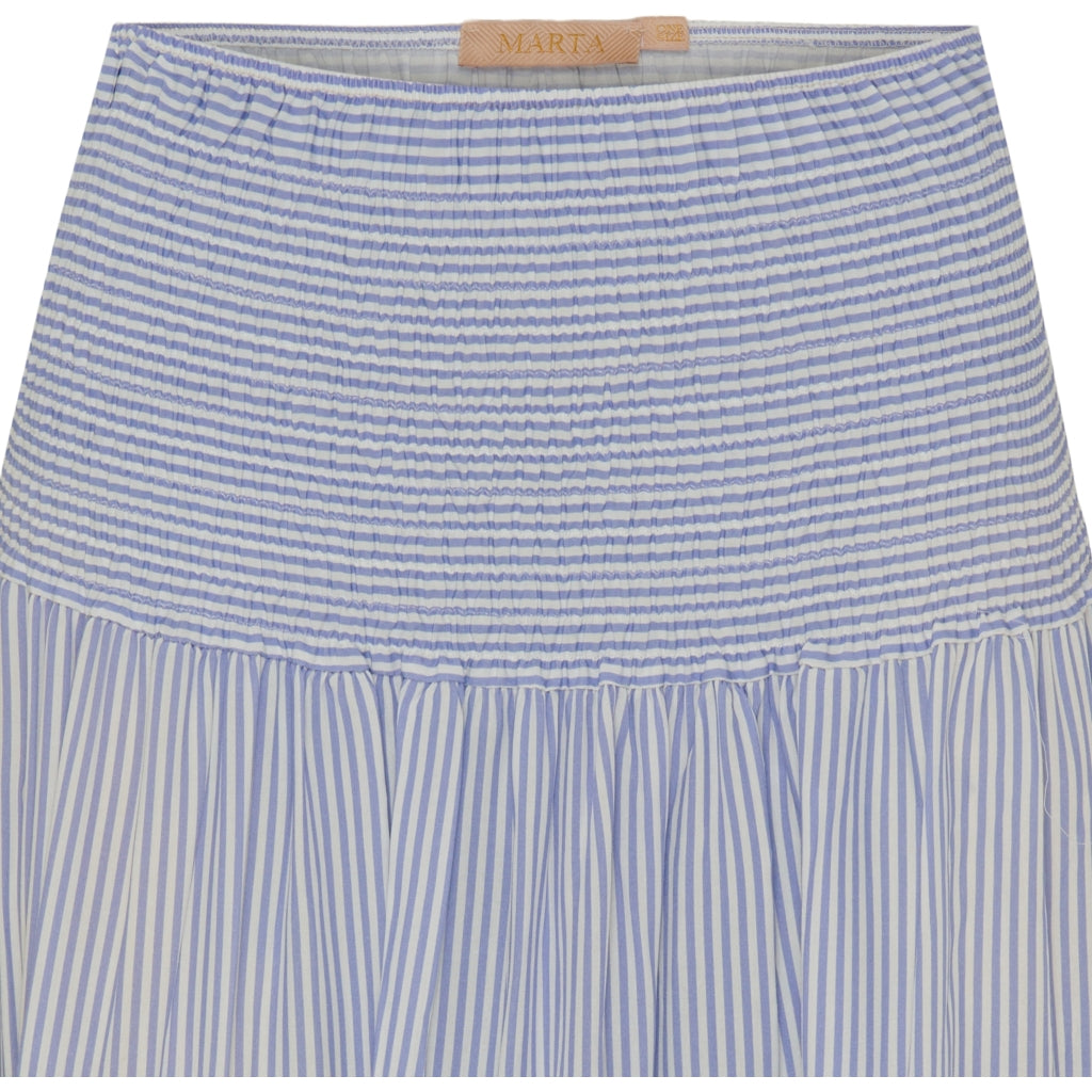 MARTA DU CHATEAU Marta Du Chateau teen nederdel MDCJOSEFINA 5849 teen Skirt JeansStripe1487