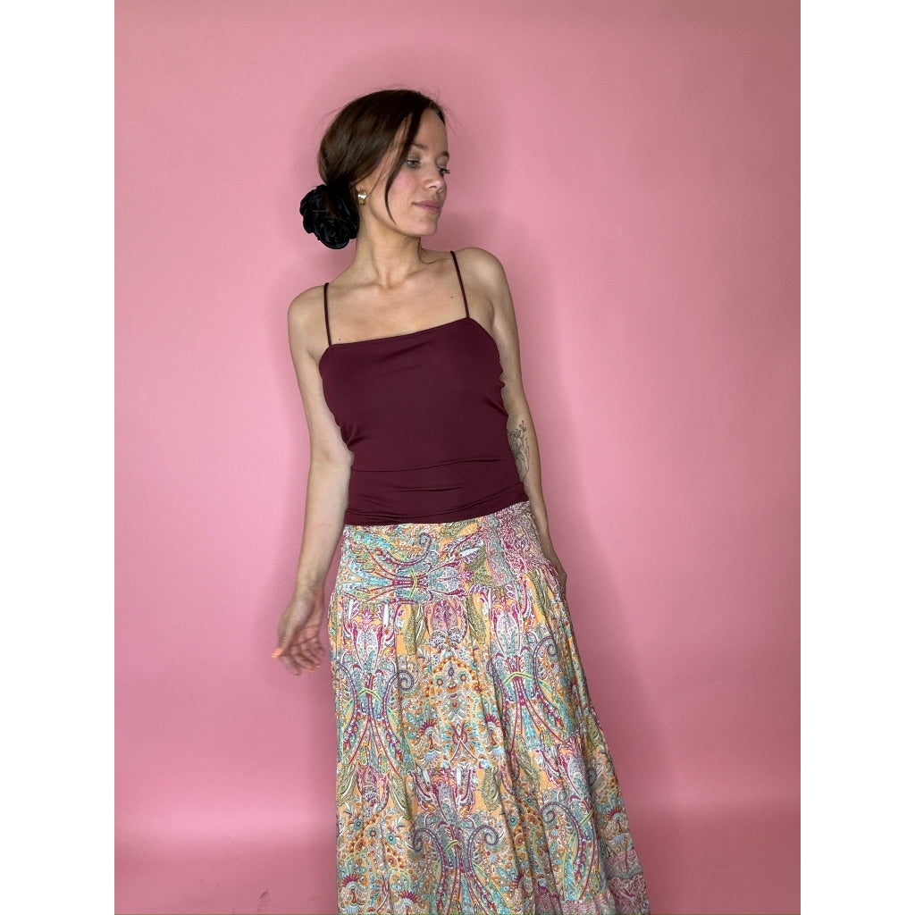 MARTA DU CHATEAU Marta Du Chateau teen nederdel MDCJOSEFINA 5849 teen Skirt Teen Bellini Print