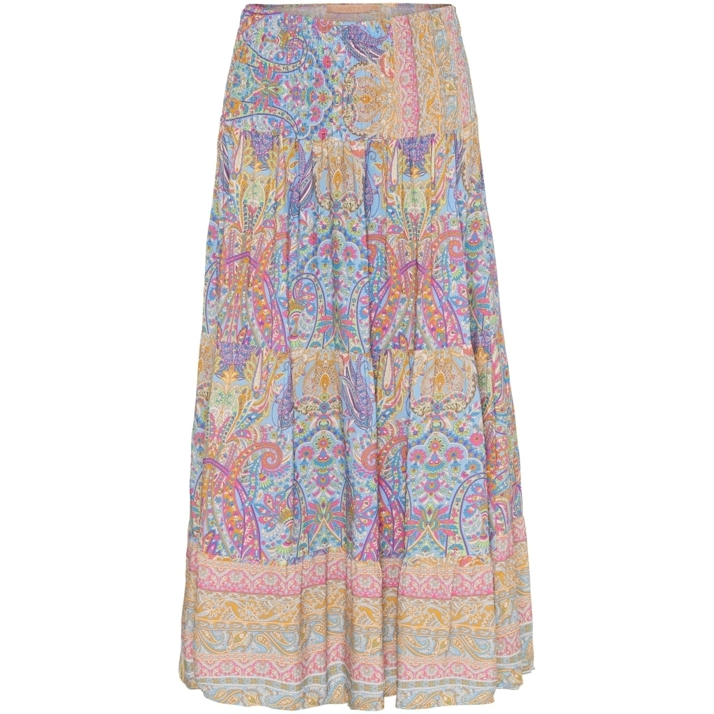 MARTA DU CHATEAU Marta Du Chateau teen nederdel MDCJOSEFINA 5849 teen Skirt Teen Sky Print