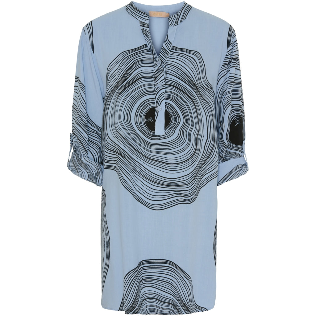 MARTA DU CHATEAU Marta Du Chateau tunika MdcElsebeth Restudsalg Lightblueprint