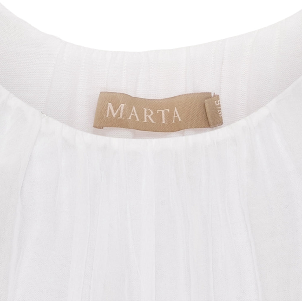 MARTA DU CHATEAU Marta du chateau dame top 61321 Top White