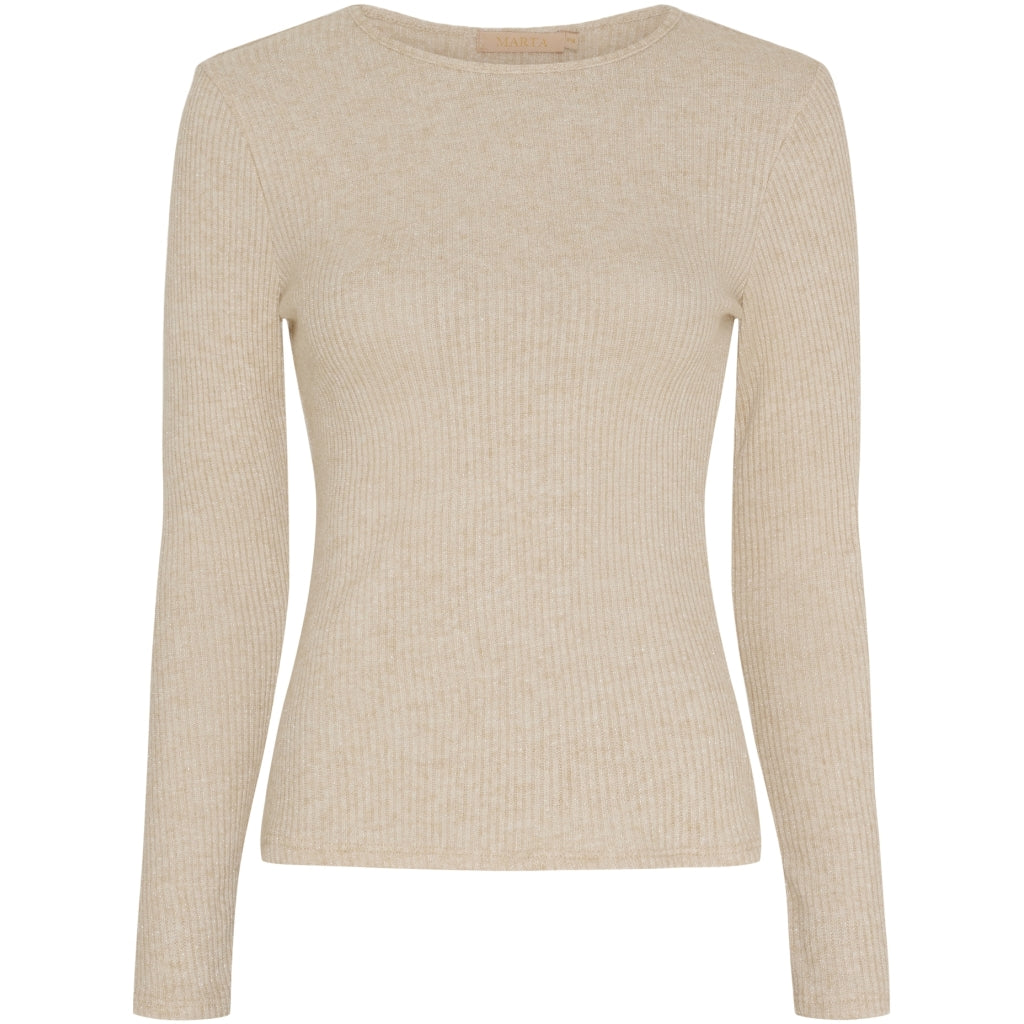 MARTA DU CHATEAU MdcCelia LS Tee LS Tee beige4