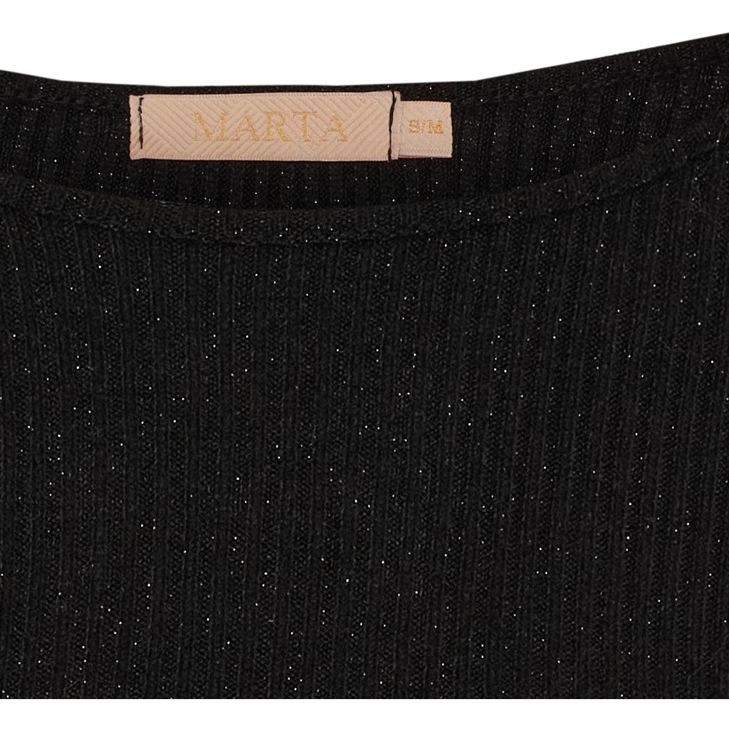 MARTA DU CHATEAU MdcCelia LS Tee LS Tee Black1