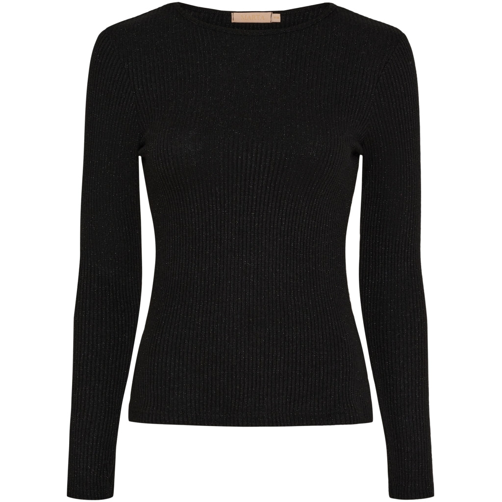 MARTA DU CHATEAU MdcCelia LS Tee LS Tee Black1