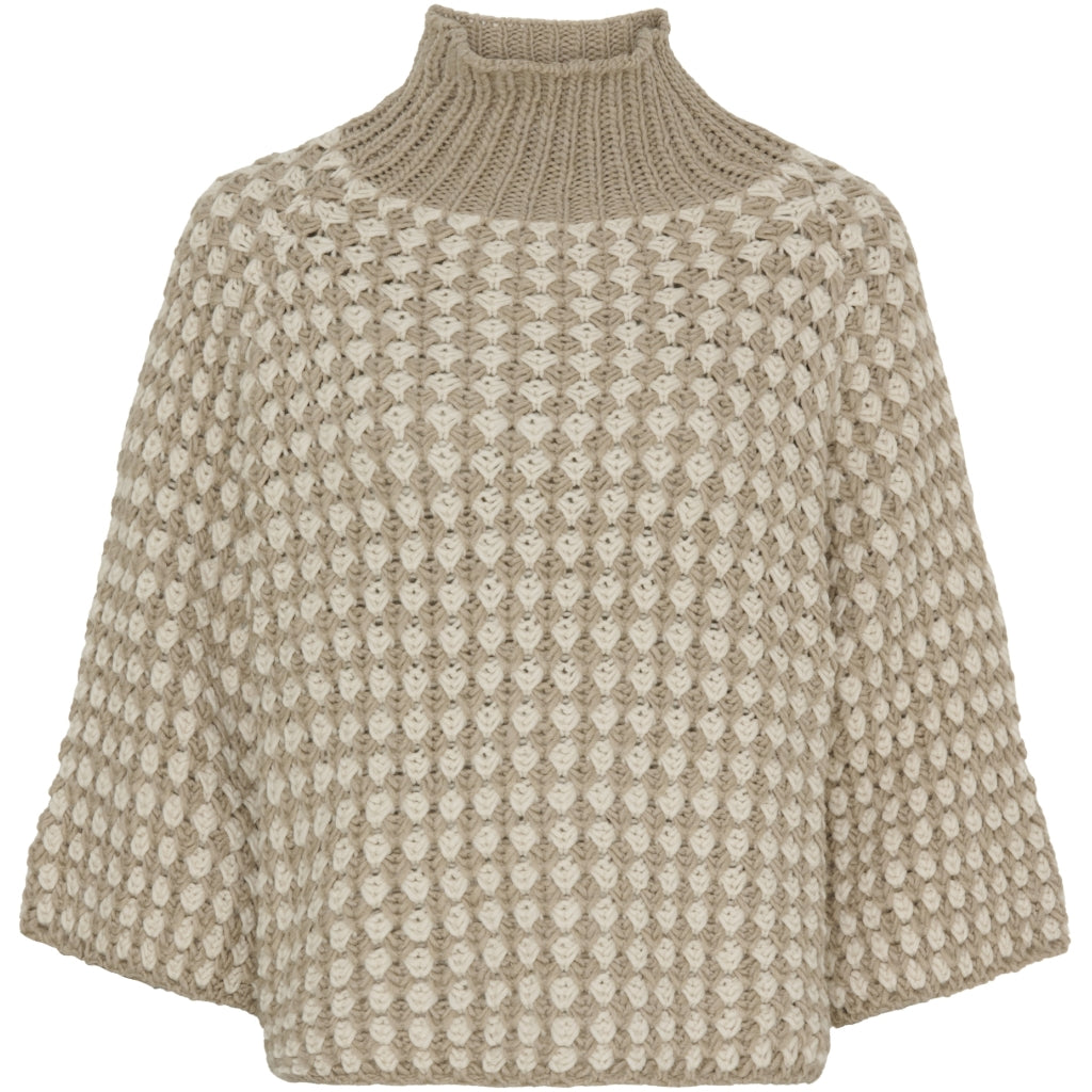 MARTA DU CHATEAU MdcClementine Knit Knit Beige/Calce