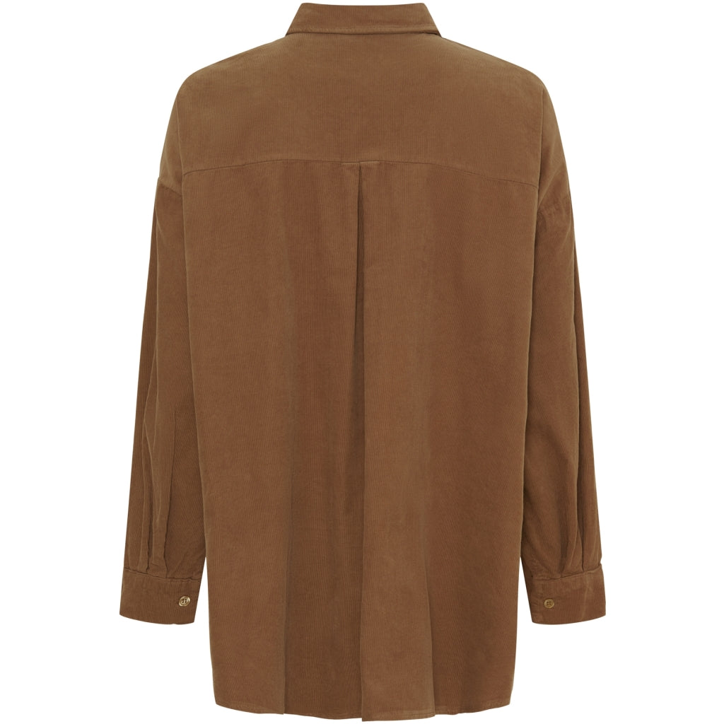 MARTA DU CHATEAU MdcGiselle Shirt Shirt DarkCamel4741