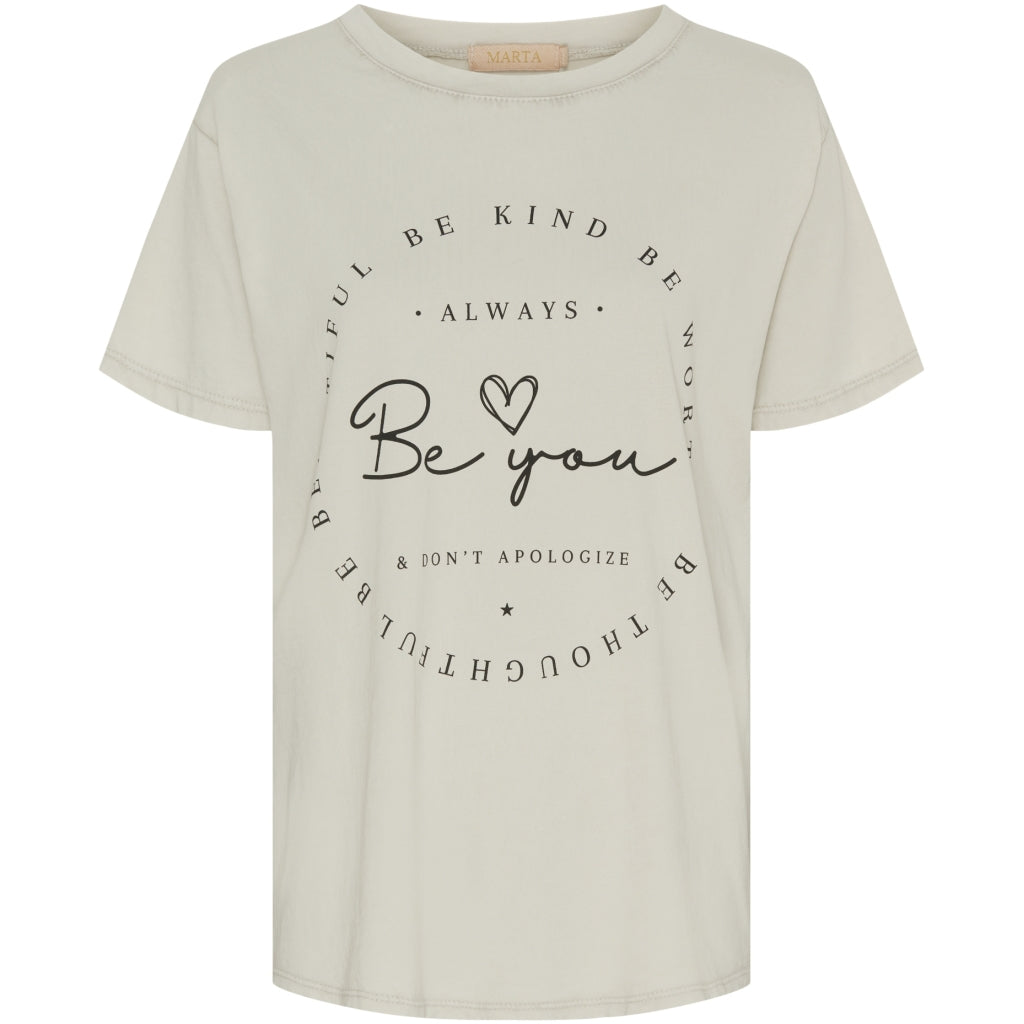 MARTA DU CHATEAU MdcInge Tee T-shirt Beige