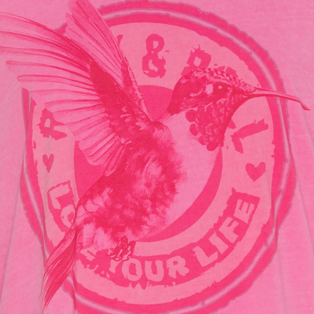 MARTA DU CHATEAU MdcInge Tee T-shirt Pink/Pink Hummingbird