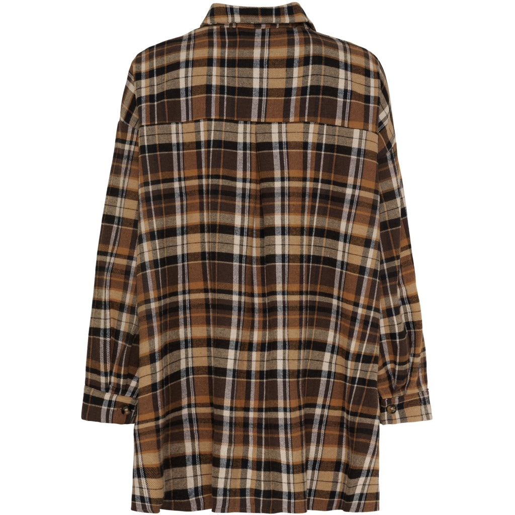 MARTA DU CHATEAU MdcLaureline Shirt Shirt Camel J-Tex