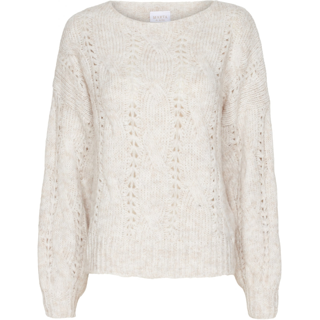 MARTA DU CHATEAU MdcManon Knit Knit Cream