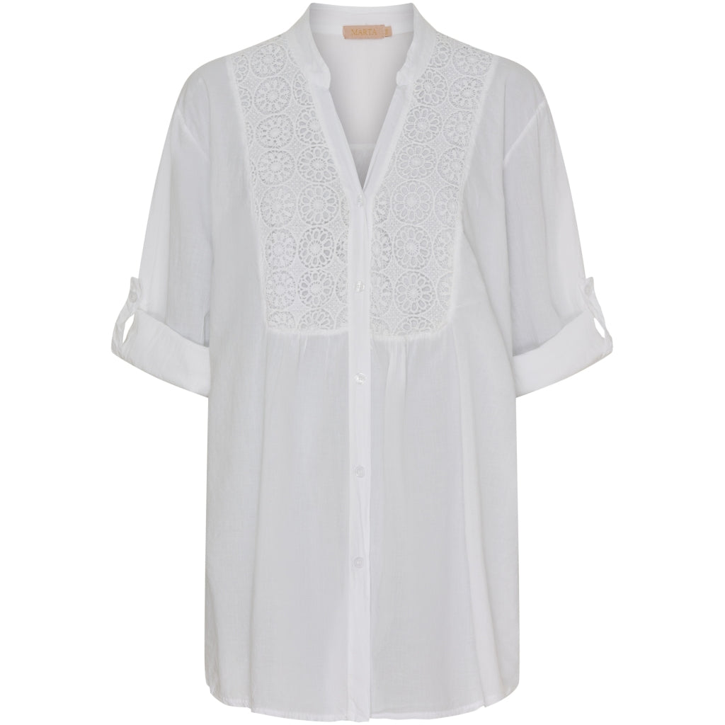 MARTA DU CHATEAU MdcMargherita Shirt Shirt White