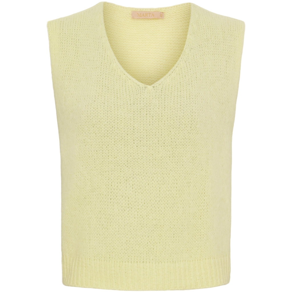 MARTA DU CHATEAU MdcMarlene Vest Vest Yellow