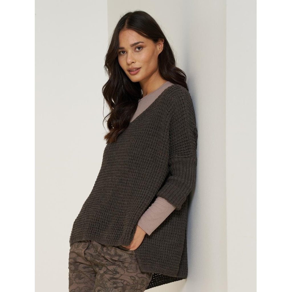 MARTA DU CHATEAU MdcMille Knit Knit Fango