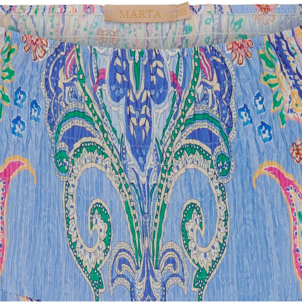 MARTA DU CHATEAU MdcPrincess Skirt Skirt 1274TpsPrintCeleste