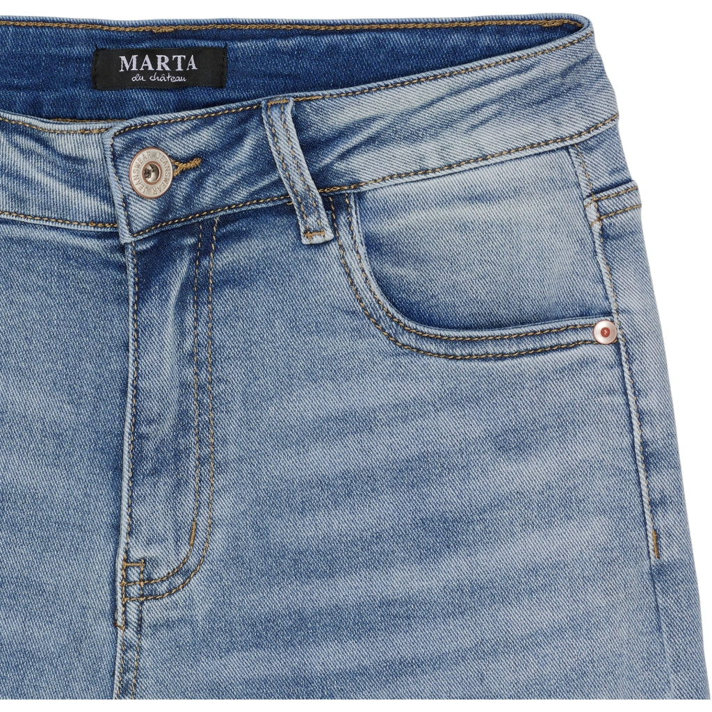 MARTA DU CHATEAU MdcSidonie Jeans Jeans Blue Denim