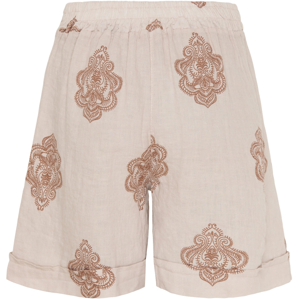 MARTA DU CHATEAU MdcSophia Shorts Shorts Sabbia print