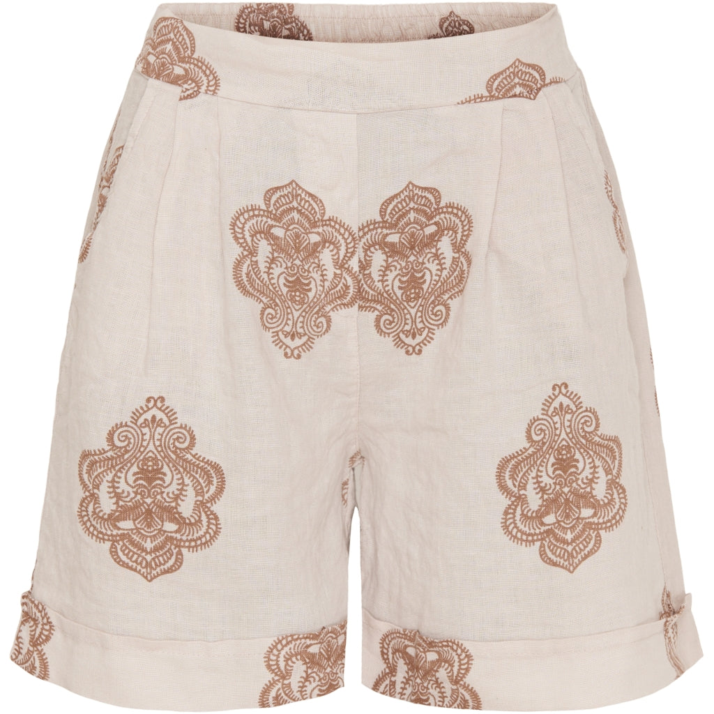 MARTA DU CHATEAU MdcSophia Shorts Shorts Sabbia print