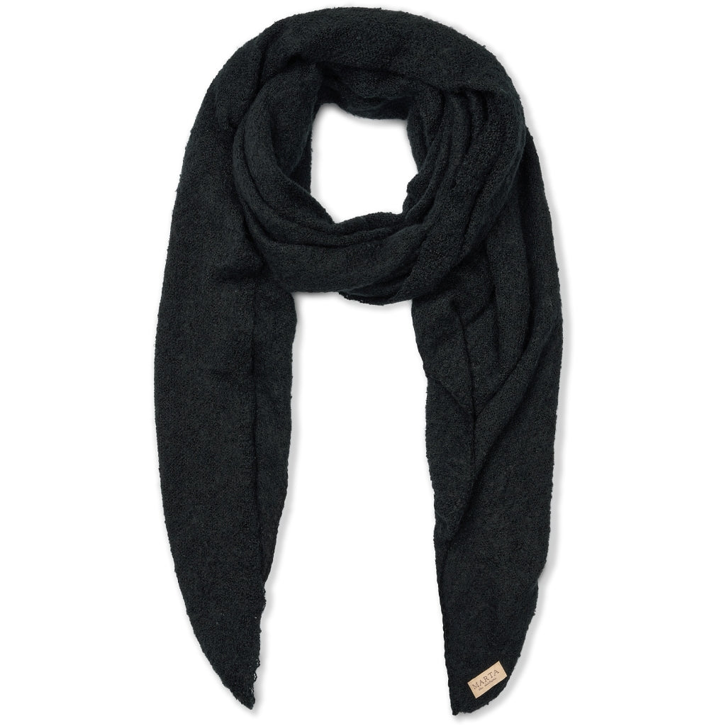 MARTA DU CHATEAU Scarf Scarf Black