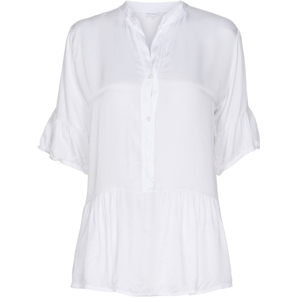 MARTA DU CHATEAU Bluse med knapper Restudsalg White
