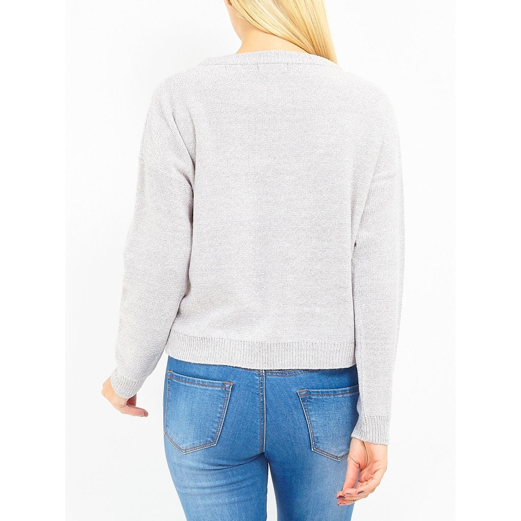 MARTA DU CHATEAU Brave Soul Langærmet strik Restudsalg Grey