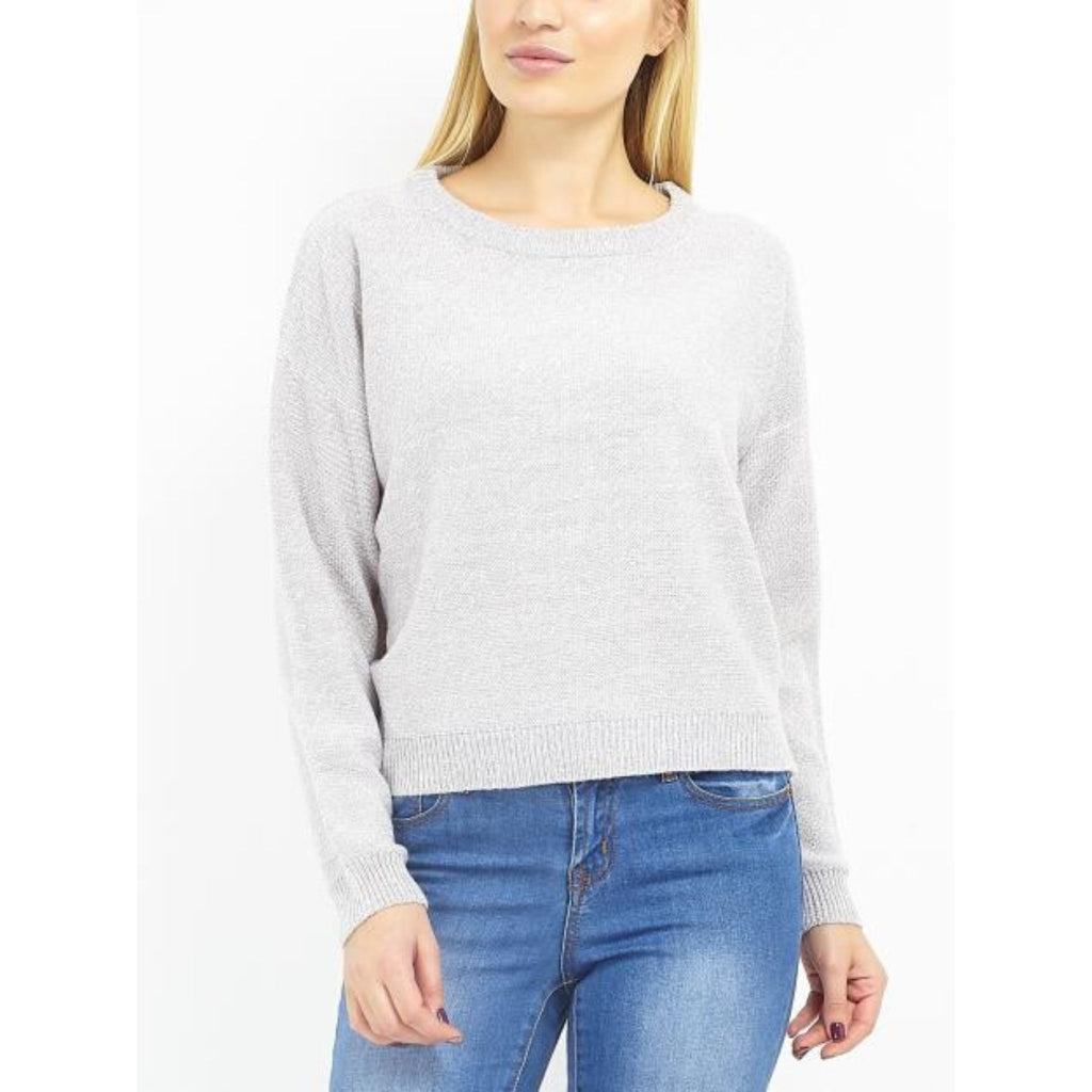 MARTA DU CHATEAU Brave Soul Langærmet strik Restudsalg Grey