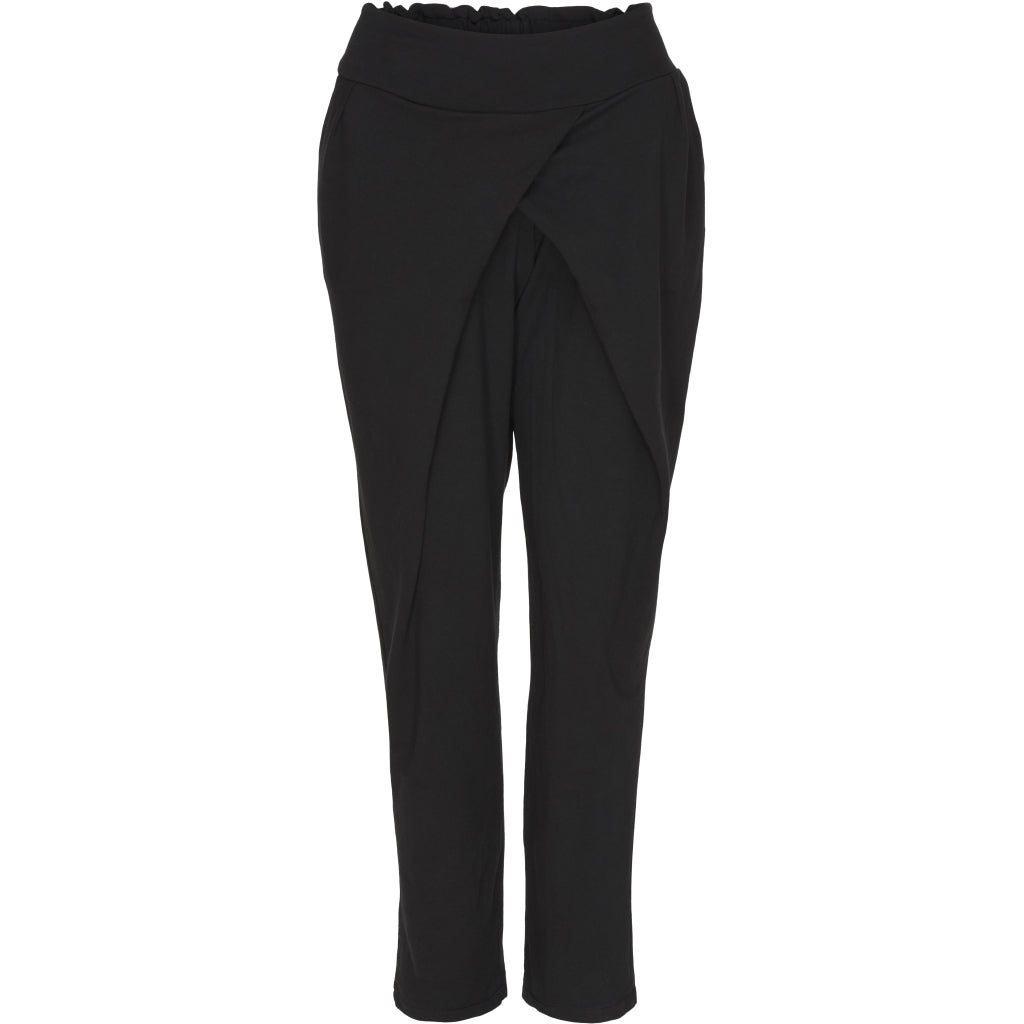 MARTA DU CHATEAU Bukser med elastik Restudsalg Black