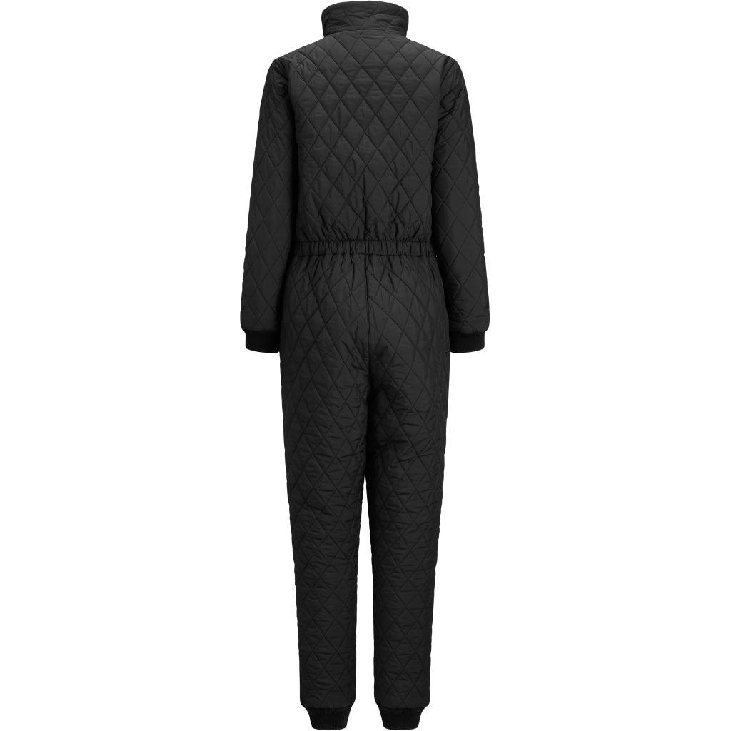MARTA DU CHATEAU Dame jumpsuit Winter jacket Black