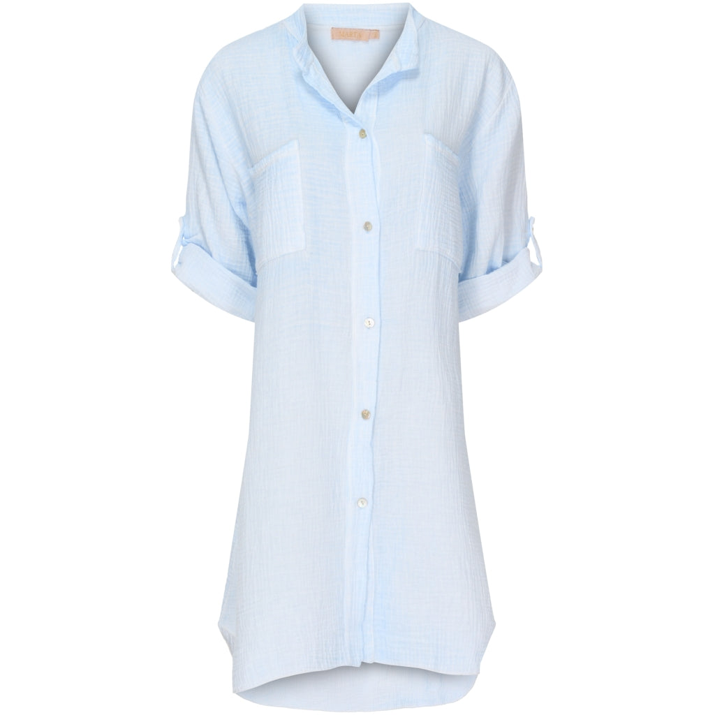 MARTA DU CHATEAU Marta Dame Top 4438gz Restudsalg Light blue