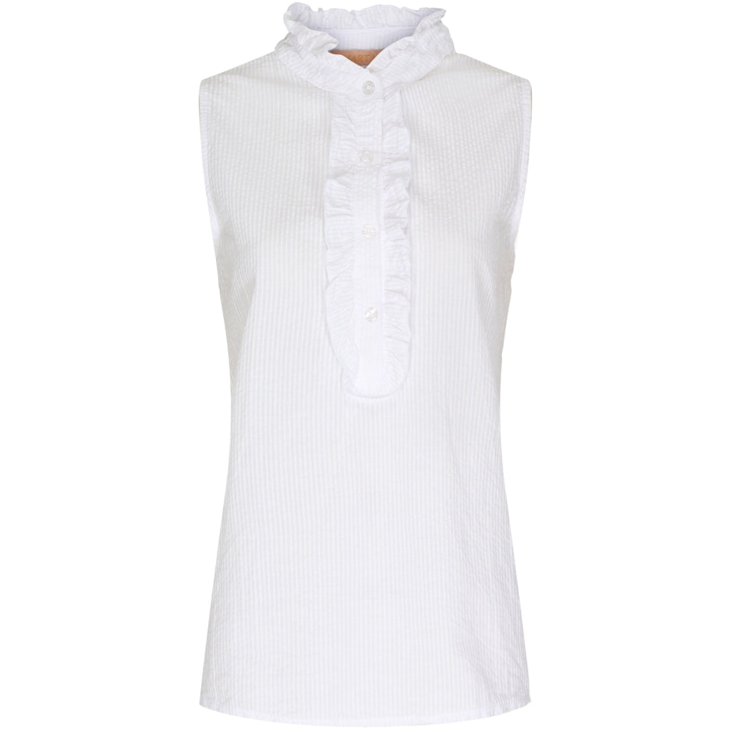 MARTA DU CHATEAU Marta Dame Top 4770 Restudsalg White