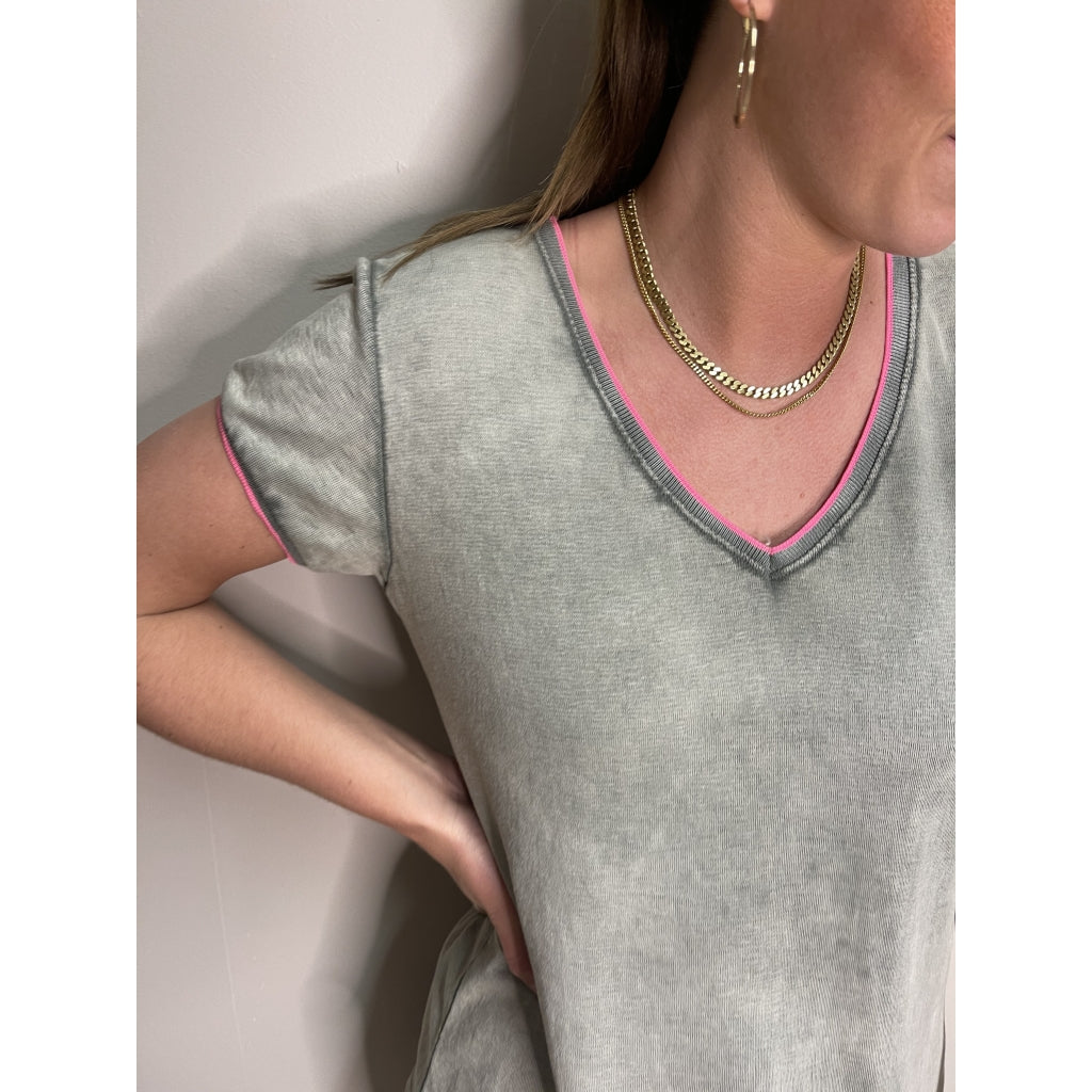 MARTA DU CHATEAU Marta Du Chateau Tee - Erika 8846. Restudsalg Fango