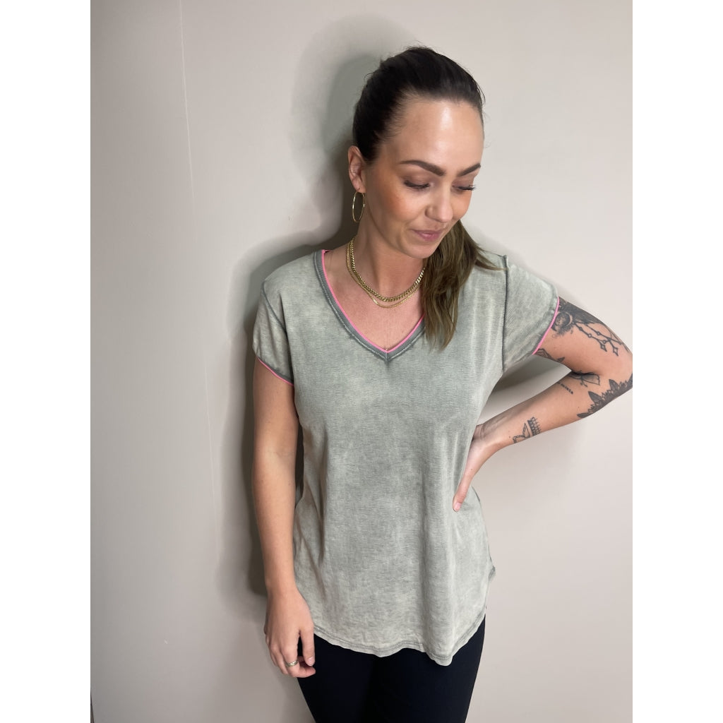 MARTA DU CHATEAU Marta Du Chateau Tee - Erika 8846. Restudsalg Fango