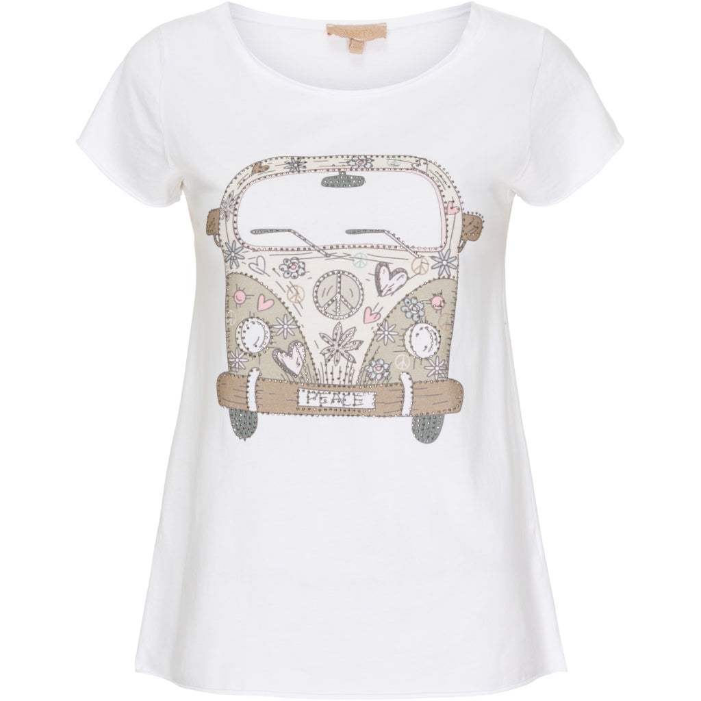 MARTA DU CHATEAU Marta Du Chateau Tee 0301 Bus Restudsalg Beige