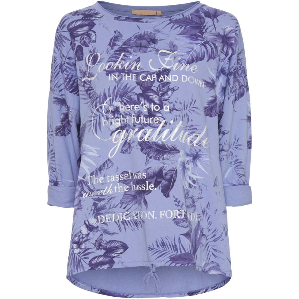 MARTA DU CHATEAU Marta Du Chateau bluse 13235 Restudsalg Jeans Blue