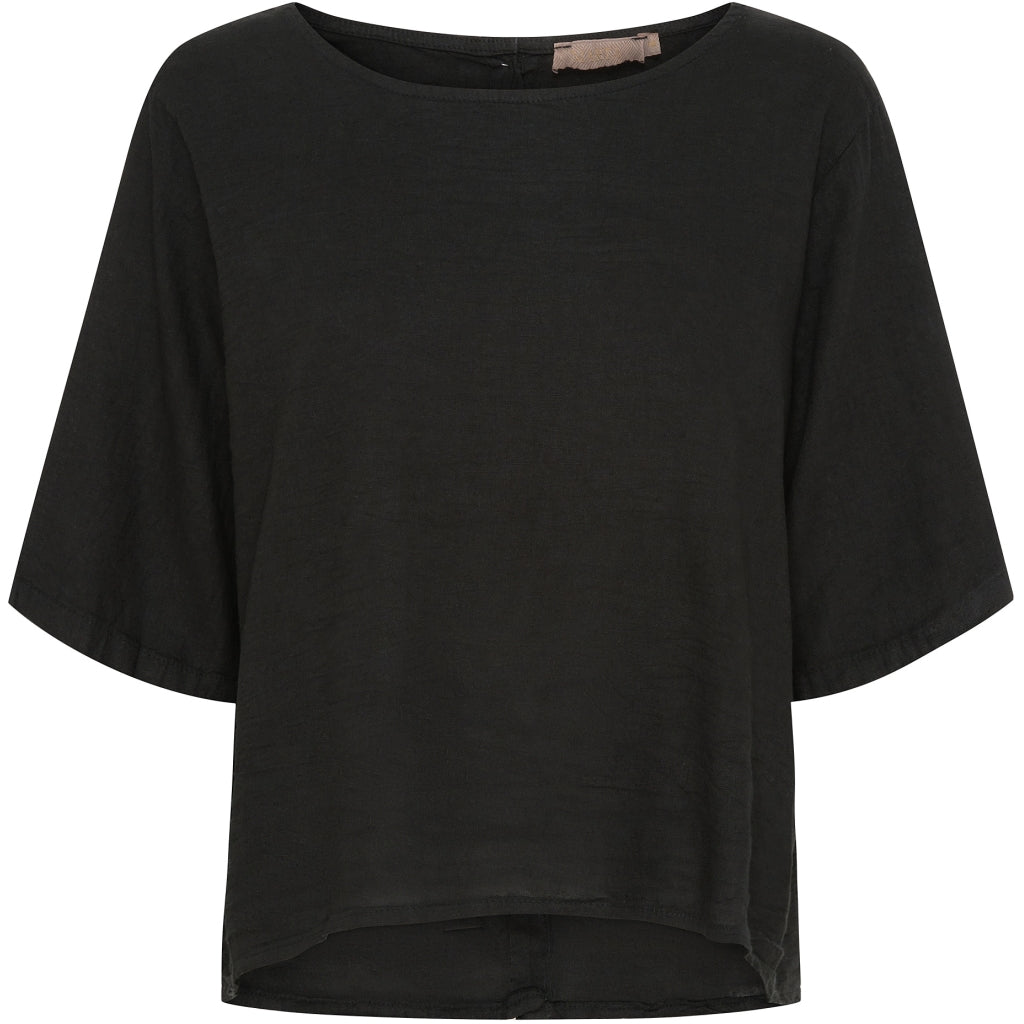 MARTA DU CHATEAU Marta Du Chateau dame bluse 83428 Blouse Black New