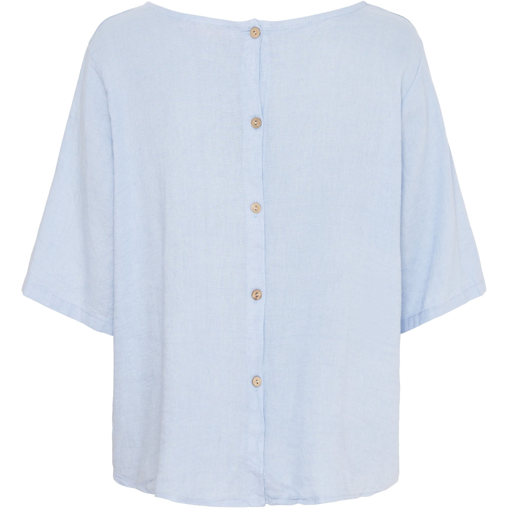 MARTA DU CHATEAU Marta Du Chateau dame bluse 83428 Blouse Celeste2389