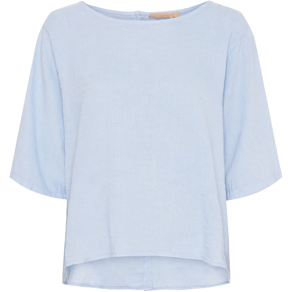 MARTA DU CHATEAU Marta Du Chateau dame bluse 83428 Blouse Celeste2389