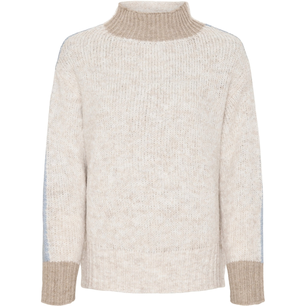 MARTA DU CHATEAU Marta Du Chateau dame strik 22567 Knit Calce/Celeste/Beige