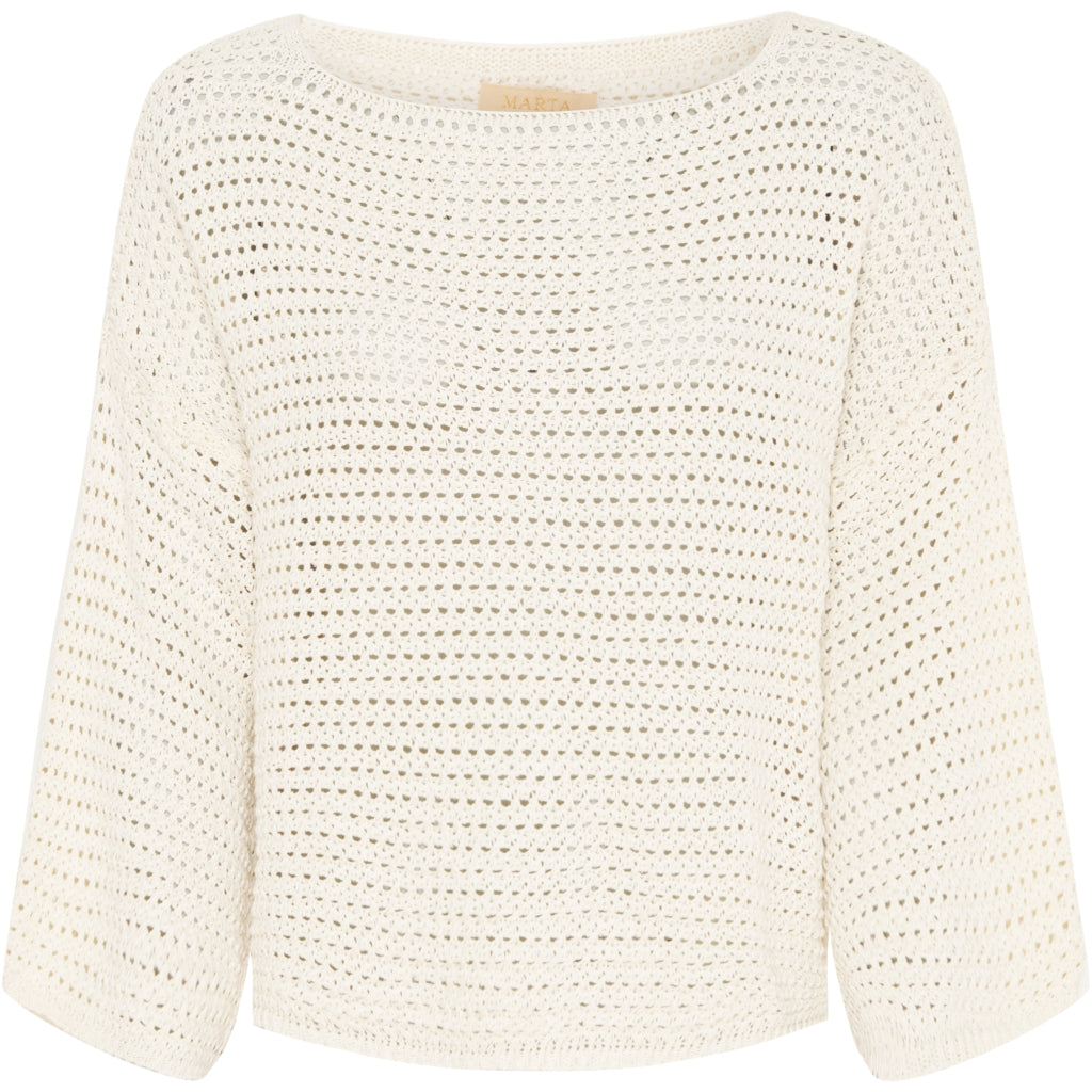 MARTA DU CHATEAU Marta Du Chateau dame strik 2362 Knit Calce Greggio A