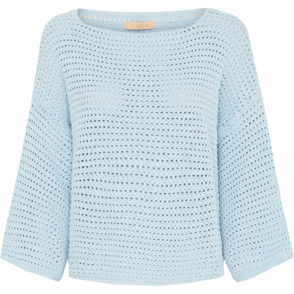 MARTA DU CHATEAU Marta Du Chateau dame strik 2362 Knit Celeste176