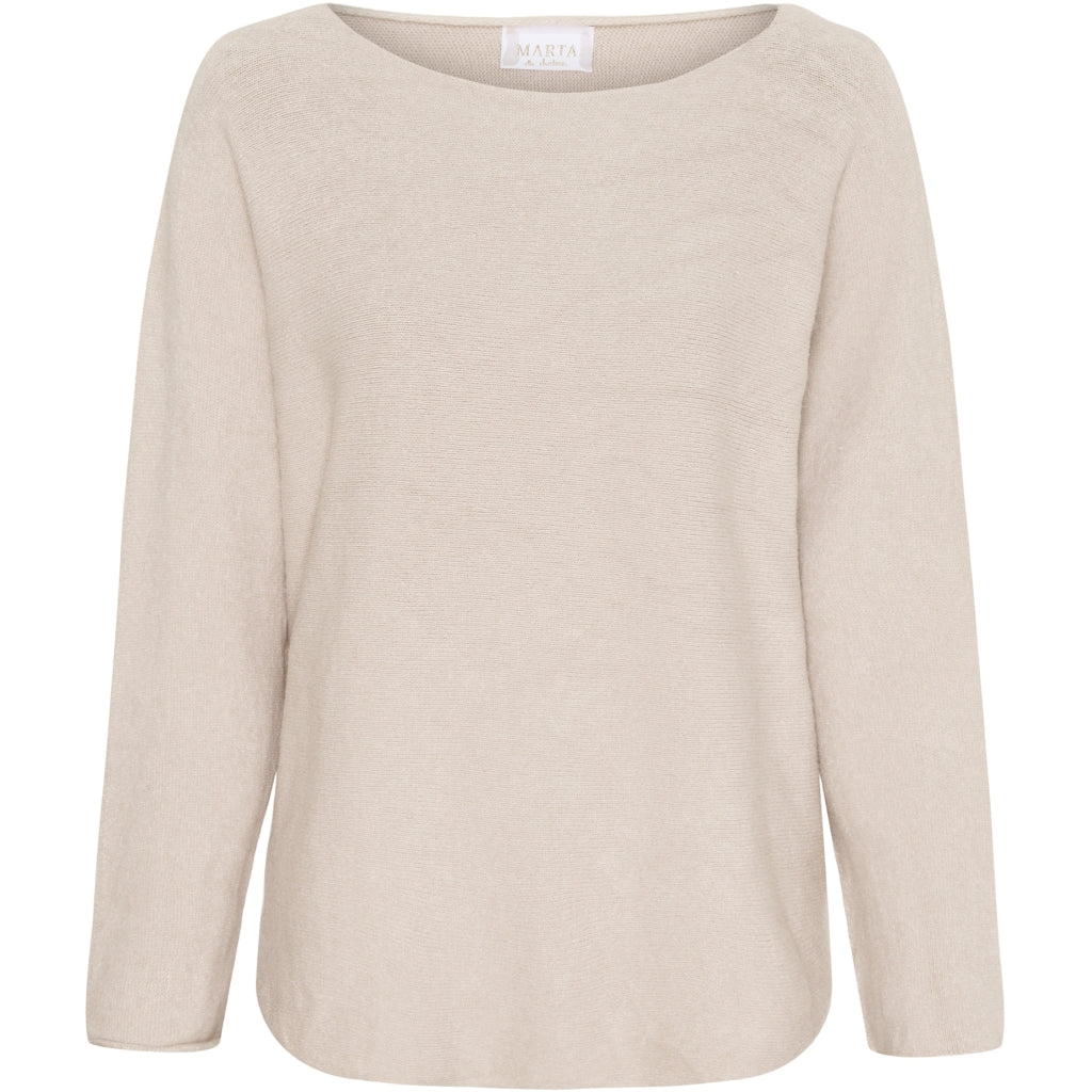 MARTA DU CHATEAU Marta Du Chateau dame strik 5001 Knit Beige