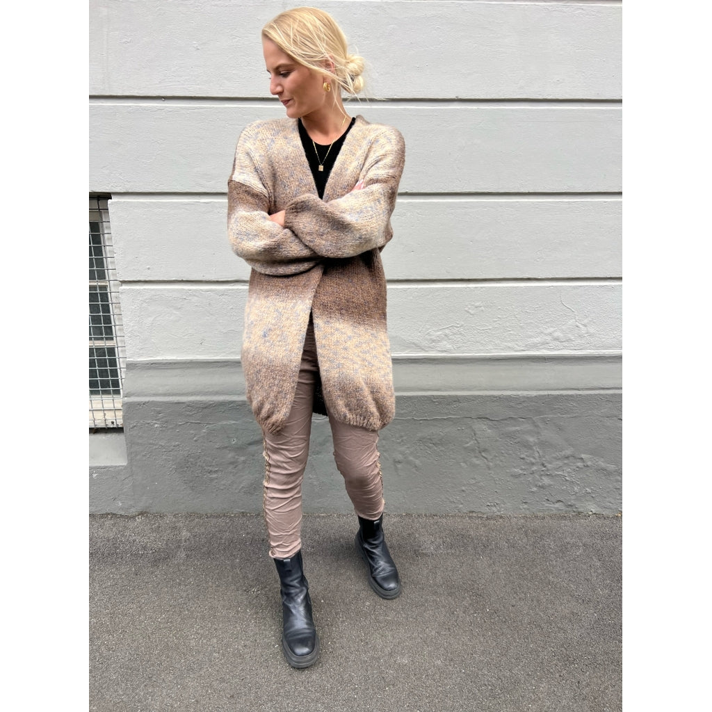 MARTA DU CHATEAU Marta Du Chateau strik cardigan 183 Restudsalg Fango