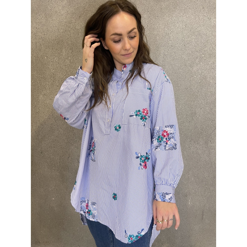 MARTA DU CHATEAU Marta Du Chateau tunika A86983A Restudsalg Light blue